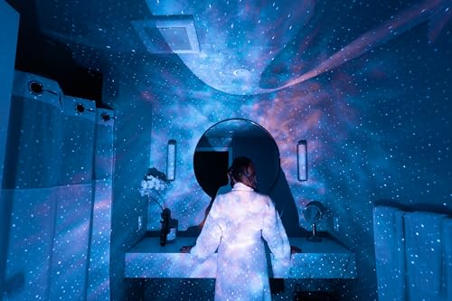 Galaxy Star Projector with LED Nebula Lighting and WiFi App E373277