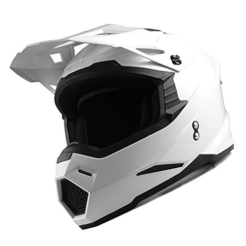 Adult Motocross Helmet Full Face Racing Style Matt Black U258