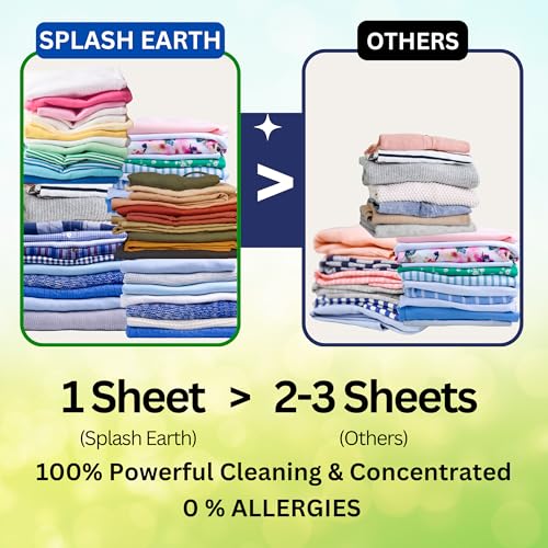 Laundry Detergent Sheets, Fresh Linen, 120 Loads I1328
