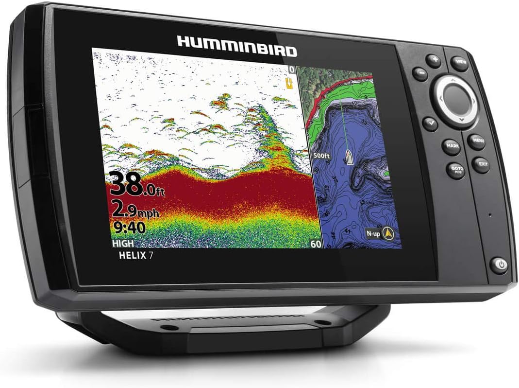 7" Chirp GPS Fish Finder K9013