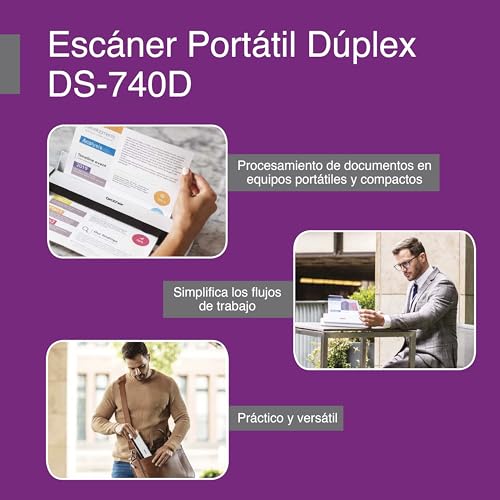Compact Duplex Mobile Document Scanner O5808