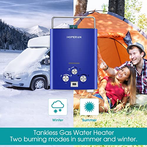 Portable Propane Water Heater for RV Camping Shower Q26116
