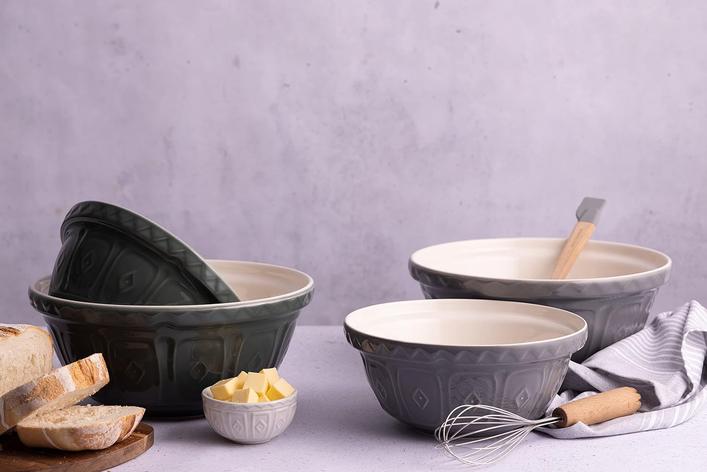 Grey Mixing Bowl 29cm T76378