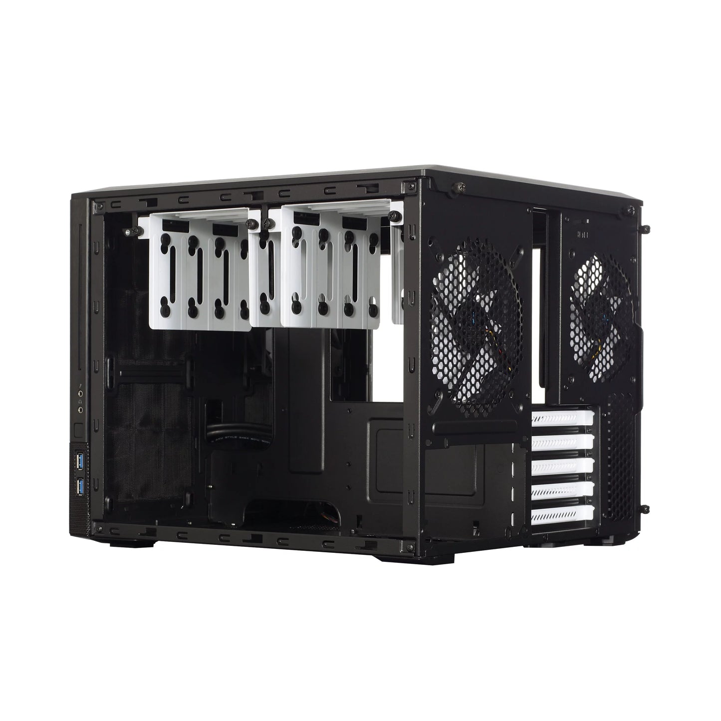 Micro ATX Cube Computer Case with Window V54202