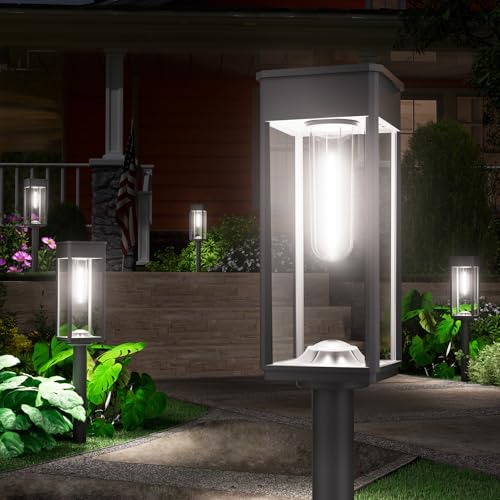 Solar Pathway Lights Outdoor, IP65 Waterproof, Auto On/Off Z346