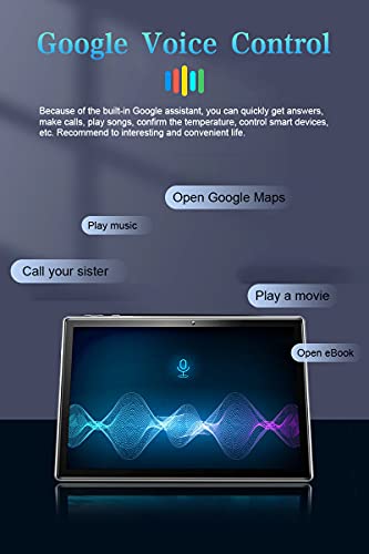 10 inch Android Tablet, 6GB RAM, 32GB ROM, WiFi 6, IPS Screen B37979
