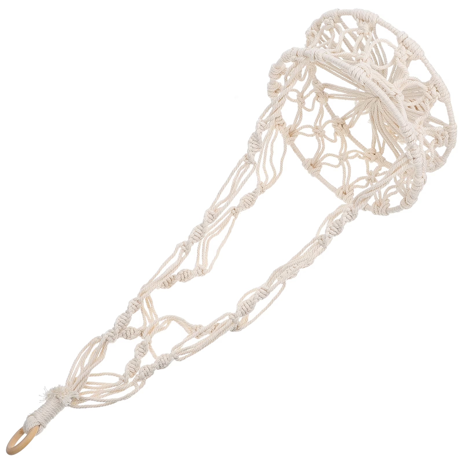 Woven Fruit Basket Hanging Flower Pot Long-lasting