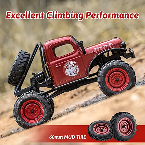 1/24 Remote Control Rock Crawler 4WD Two-Speed with Metal Gears, Yellow N161431