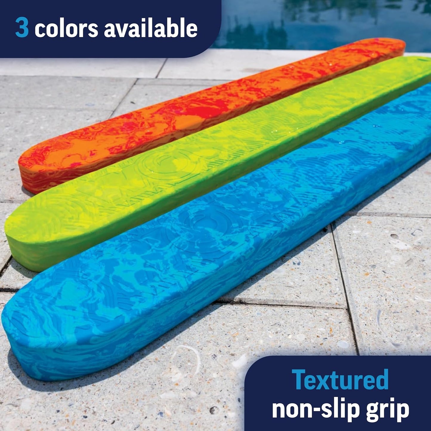 Green Vacation Mode Pool Noodle for Pools, Swimming & Floating T1188