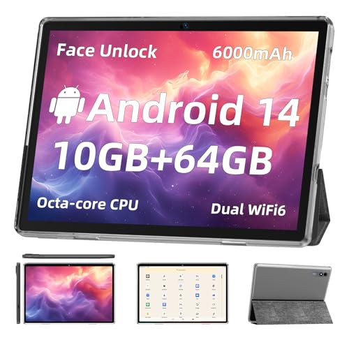 10 inch Android Tablet, Octa Core, 10GB RAM, 1280x800 HD IPS Display M972876
