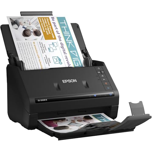 Wireless Color Duplex Desktop Document Scanner with Auto Document Feeder W8758