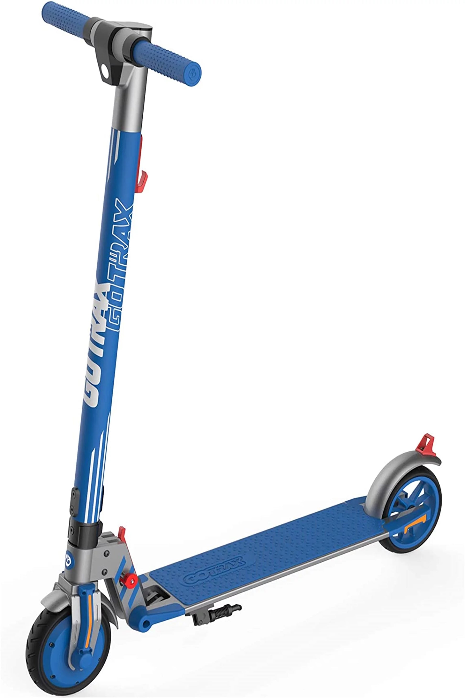 GOTRAX Vibe Electric Scooter for Kids Teens 8-15, 200W 6.5" Tires 7 Miles Foldable Commuting E-Scooter, Blue