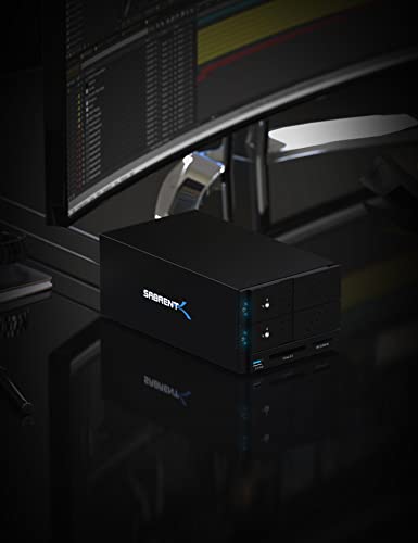 USB 3.2 5-Bay SATA Hard Drive Docking Station, Trayless, USB-C 10Gbps P669