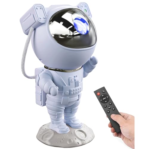 Astronaut Star Projector Night Light with Remote and Timer H43959