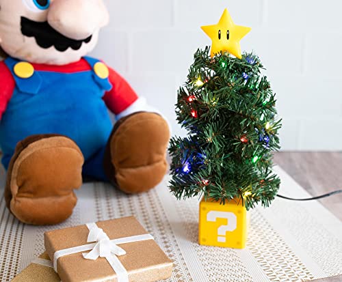 Super Mario Bros. LED USB-Powered Desktop Holiday Tree M646205