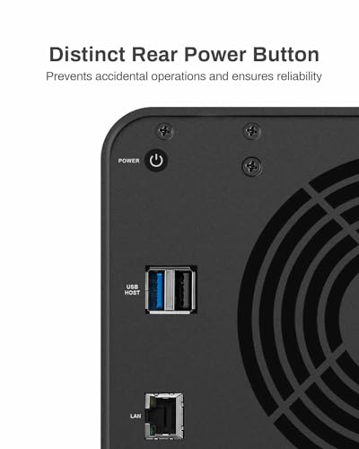 4 Bay NAS with Quad Core CPU and 2GB DDR4 RAM C751