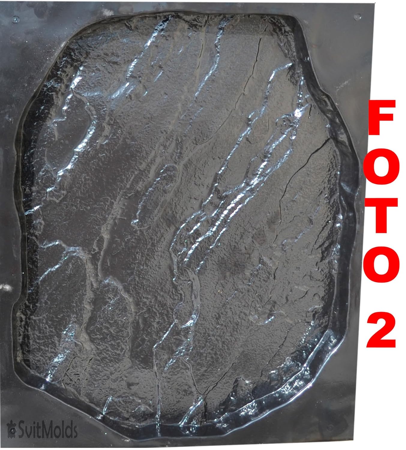 Concrete Mold DIY Stepping Stone Flagstone for Garden Walkway F4546