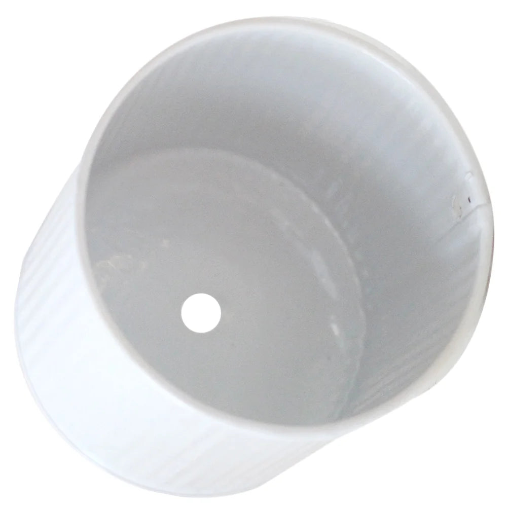 White Flower Arrangement Pot Planter I102