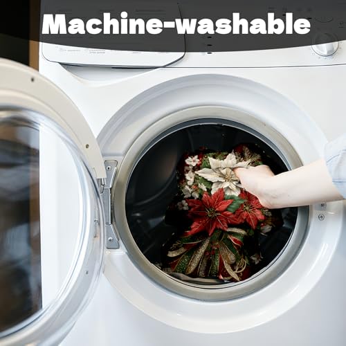 Christmas Toilet Lid Cover, Washable Bathroom Accessory O828