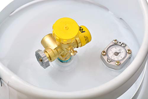200 lb ASME Propane Tank, White F893