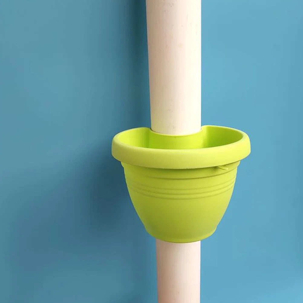 3 Pcs Hanging Flower Pots Drain Pipe Basket W85647