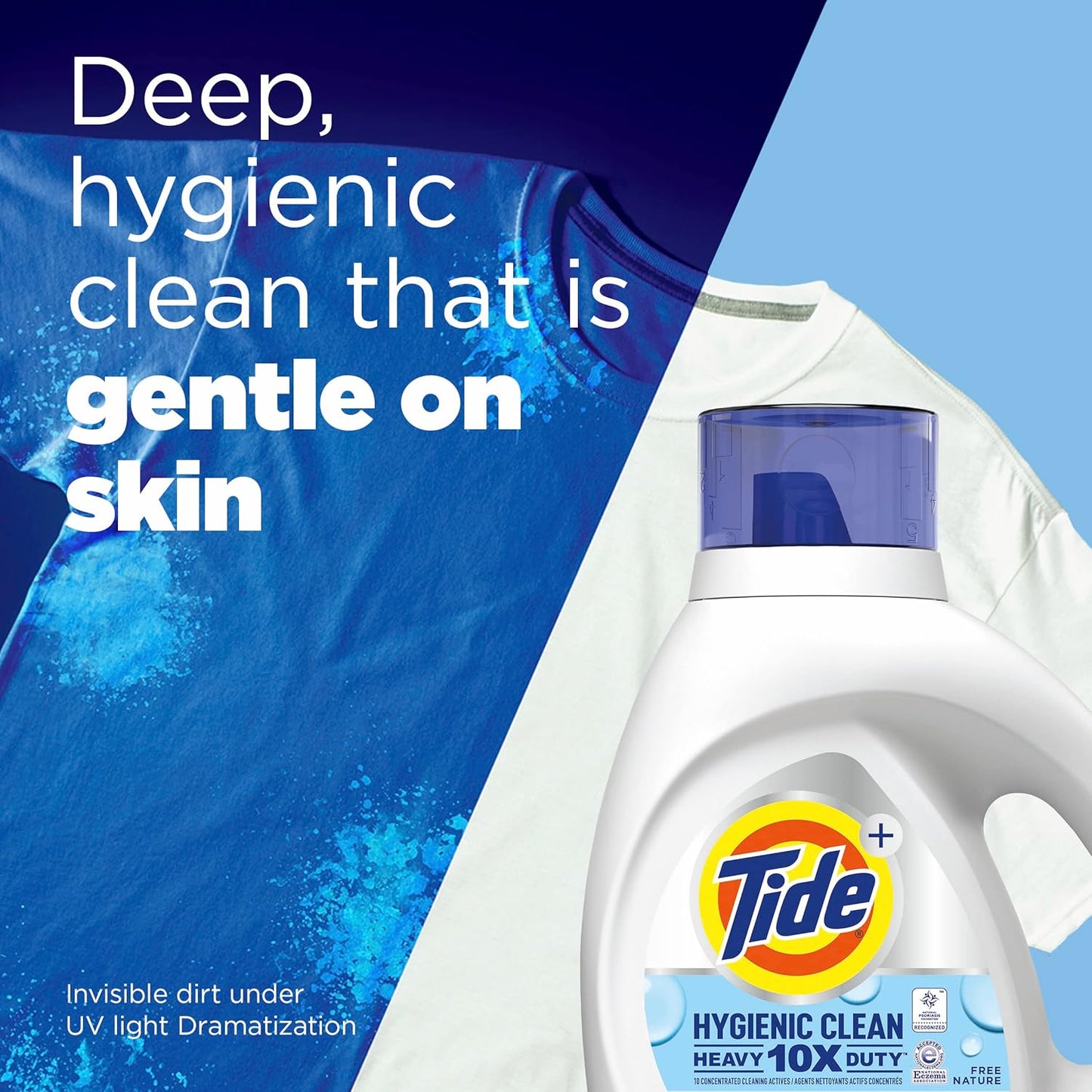 Heavy Duty Liquid Laundry Detergent, Unscented, 100 Loads G446796