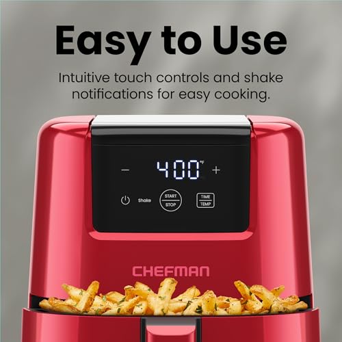 2 Qt Mini Air Fryer with Digital Timer and Nonstick Basket D4952