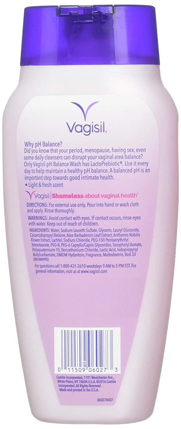 Daily Intimate Wash pH Balance Feminine Cleanser, 12 oz, 3-Pack O5393