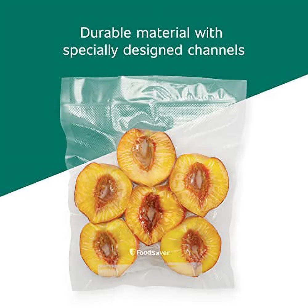 Vacuum Sealer Bags for Airtight Food Storage, 1 Quart, 44 Count F67653