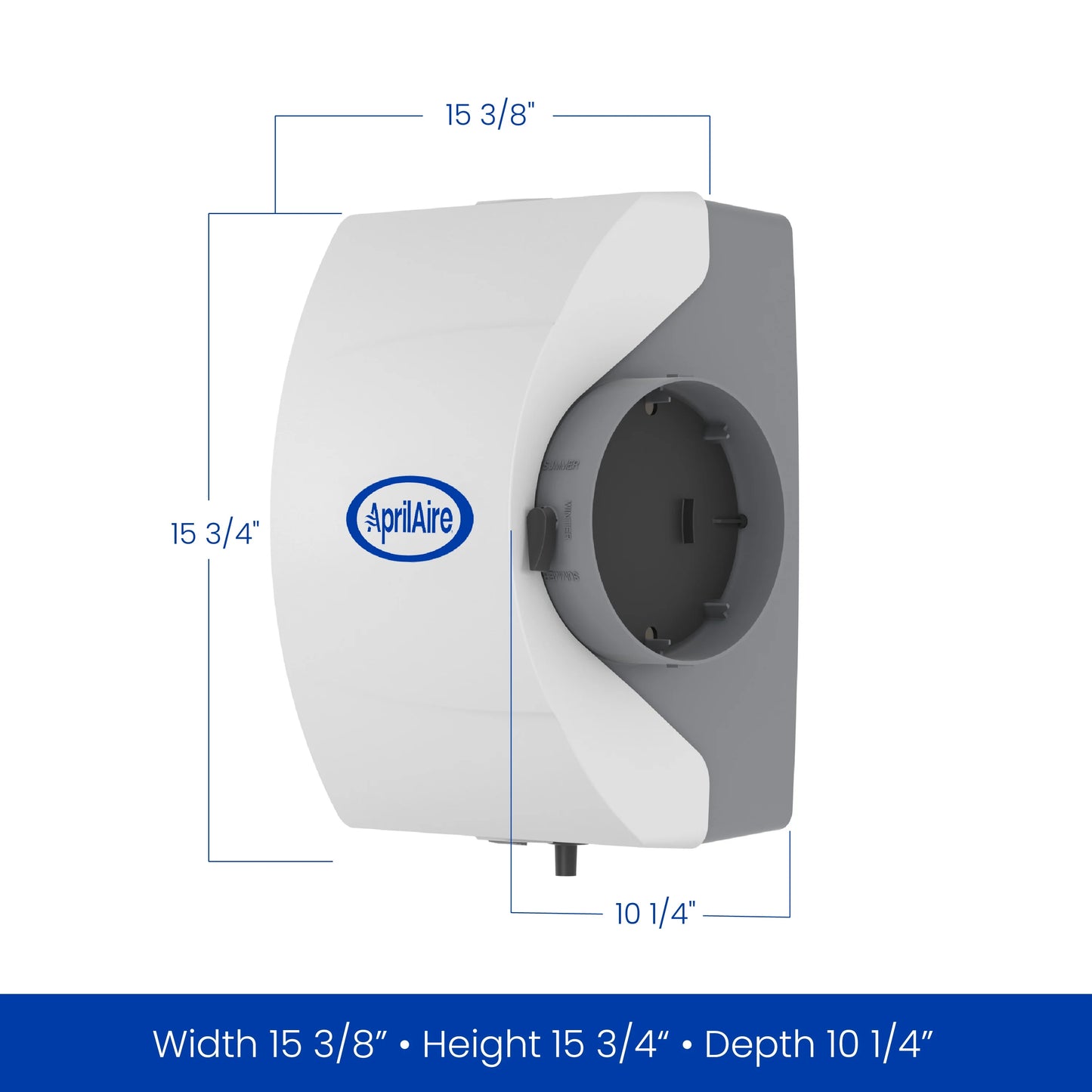 Whole-House Humidifier - Manual - Large Capacity for Homes up to 4,000 Sq. Ft. X4637
