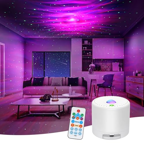 Laser Christmas Projector Lights Outdoor, Red and Green Stars, IP65 Waterproof H73494
