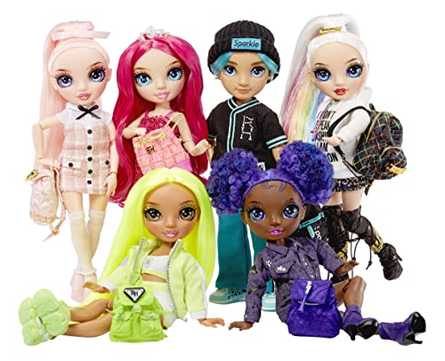 Rainbow High Jr High Series 2 Amaya Raine - 9" Posable Fashion Doll with Designer Accessories and Backpack V3372