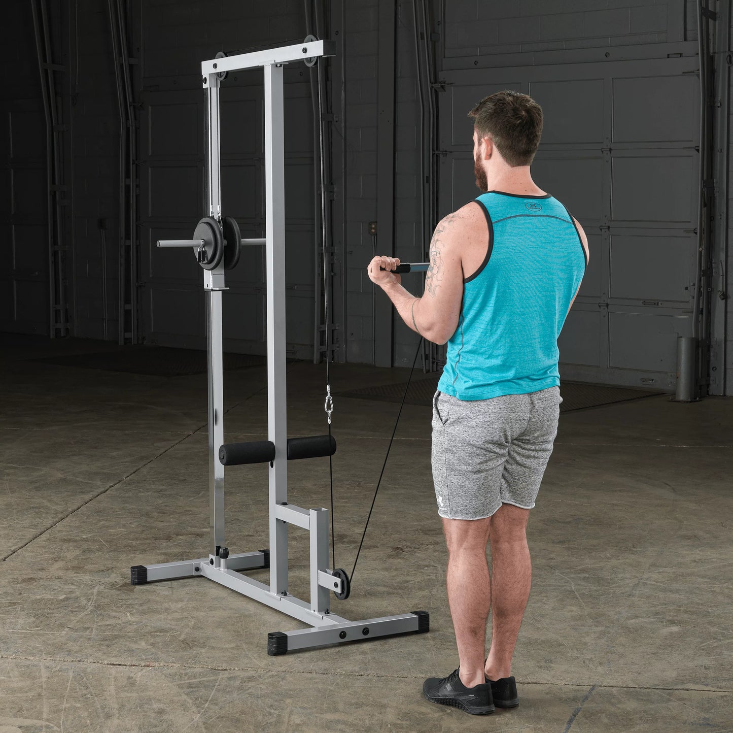 Lat Pulldown and Low Row Machine S42725