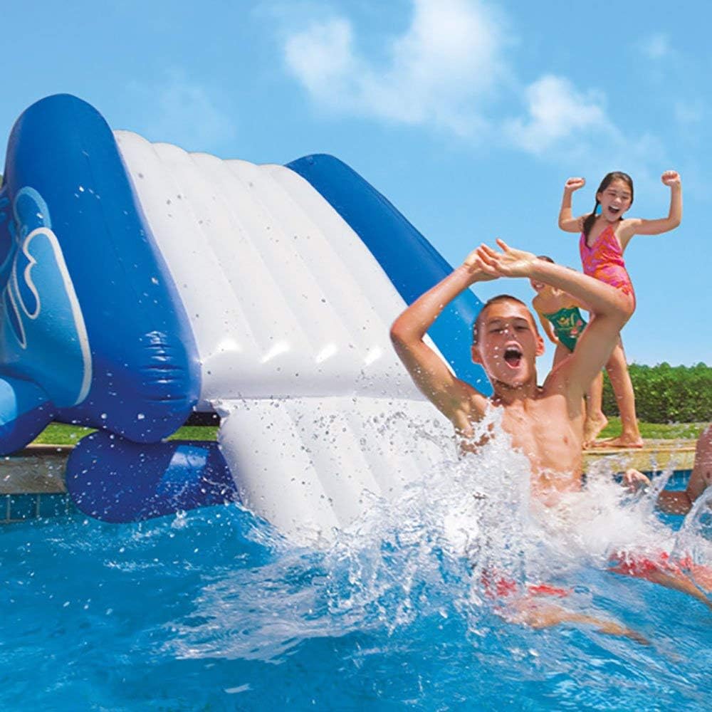 Inflatable Play Center Swimming Pool Water Slide with Sprayers M236