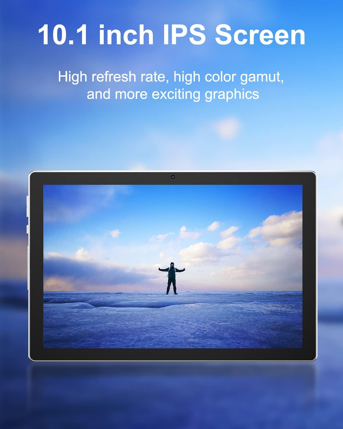 10.1 Inch Android Tablet with Keyboard, Mouse, Stylus, 2GB RAM 32GB ROM B238