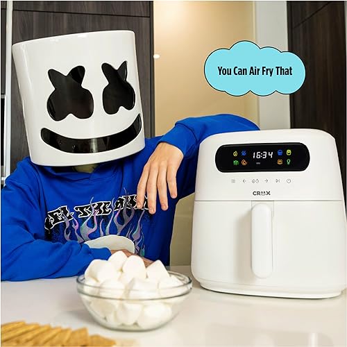 8 QT Digital Air Fryer with Touch Screen and TurboCrisp Technology F231