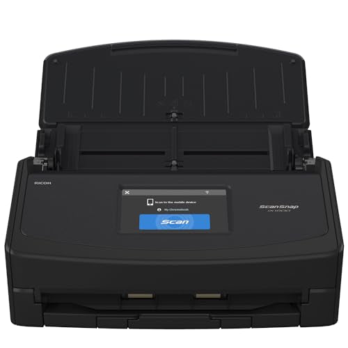 Wireless Document Scanner with Touchscreen and Auto Document Feeder I397