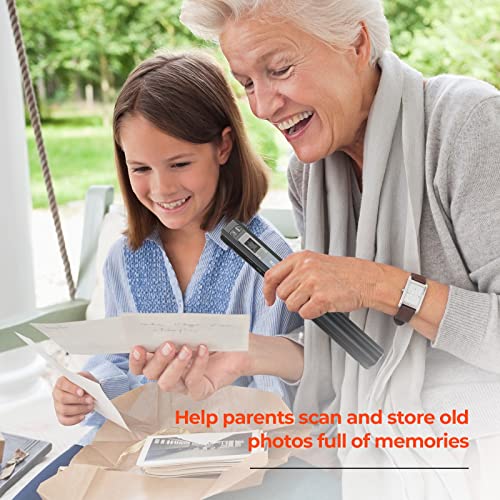 Portable Scanner for A4 Documents Photos, 900 DPI, Flat Scanning with 16G SD Card M143995