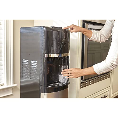 Bottom Loading Water Dispenser, Hot-Cool-Cold, for 5 Gallon Bottle, Black C7195