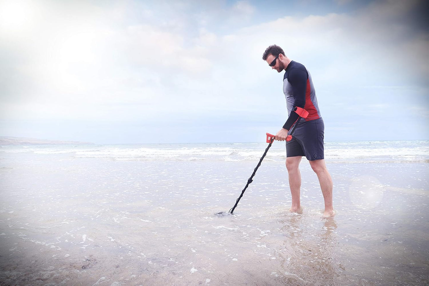 Metal Detector for Adults with Waterproof Coil and Wired Headphones Q342332