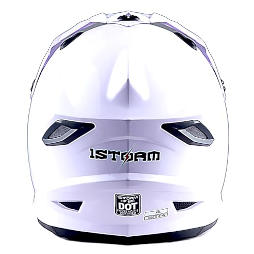 Adult Motocross Helmet Full Face Racing Style Matt Black U258