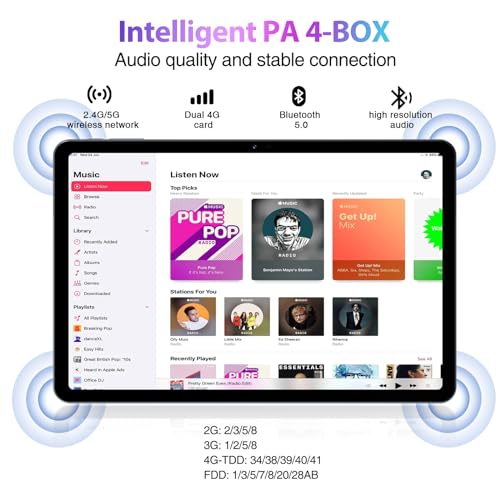 11 Inch 2.4K Display Tablet, 16GB RAM 256GB ROM, 8580mAh Battery B9447