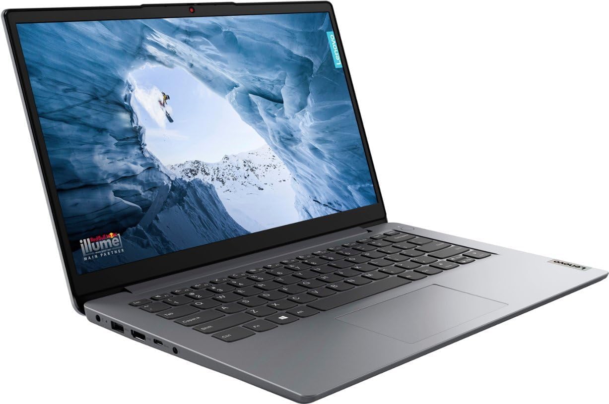 14" HD Laptop, Intel Celeron, 4GB RAM, 128GB SSD, Wi-Fi 6, Windows 11 S C1615