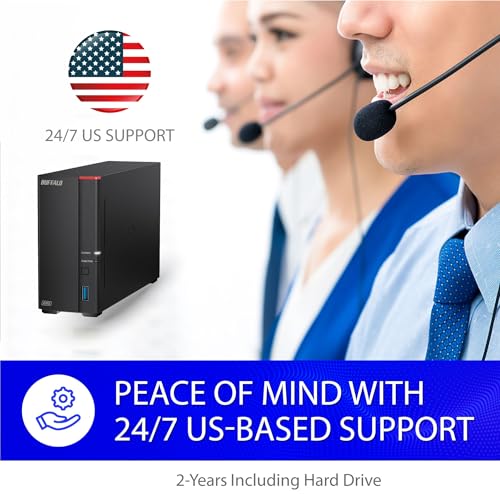 4TB 1-Bay NAS Network Attached Storage with HDD Included D801