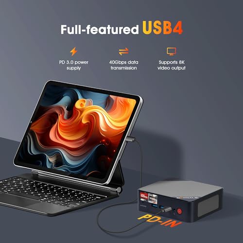 Mini PC N100 16GB DDR4 512GB SSD Triple Display 4K 60Hz P593
