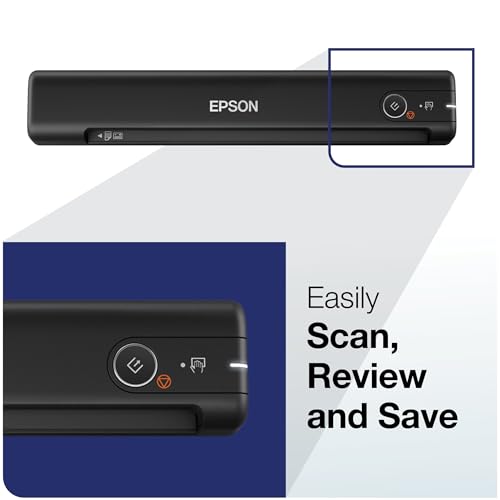 Portable Sheet-Fed Document Scanner for PC and Mac Z52495