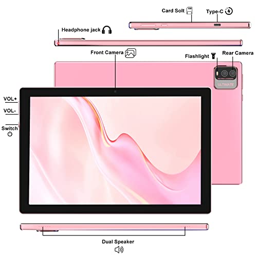 10 Inch Android Tablet with Keyboard Case Mouse Stylus S54567
