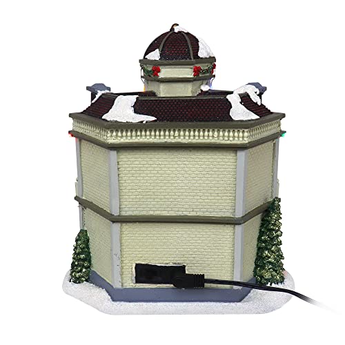 Lighted Musical Christmas Village Collectible Building Houses M7013