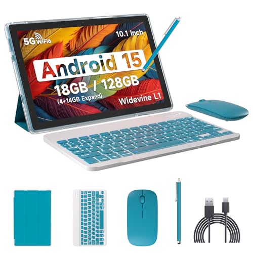 10 Inch Android Tablet with Keyboard Case Mouse Stylus S54567