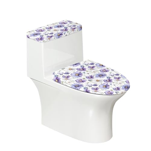 Christmas Toilet Lid and Tank Cover Set for Bathroom Decor Q334993